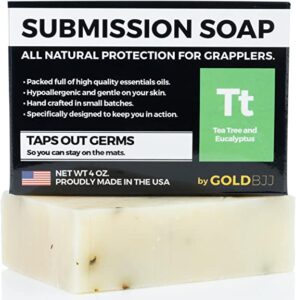 Gold BJJ Premium Tea Tree Oil Soap